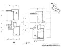 上品金沙1期4室3厅3卫232.35平户型