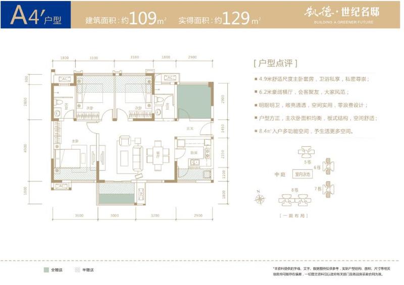 A4(110.73平米）