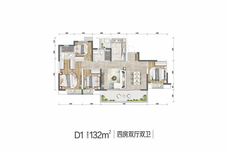 D1户型