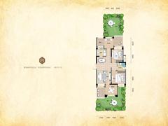 明宇豪雅青城4室2厅1卫81.45平户型