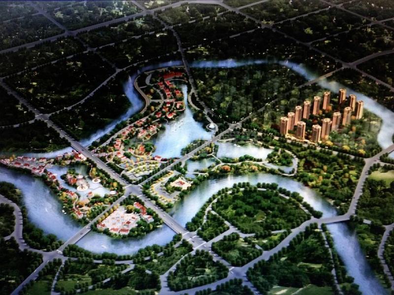 南湖世纪外景鸟瞰