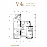 恒大林溪郡 3室2厅2卫 118.00平米