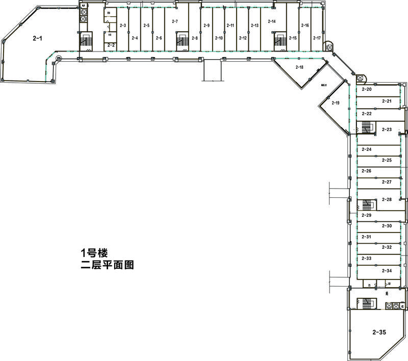 1号楼第2层