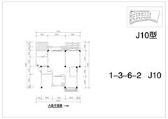 堤亚纳河谷2室2厅1卫80.60平户型