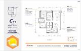 滨江和城 3室1厅2卫 90.91平米