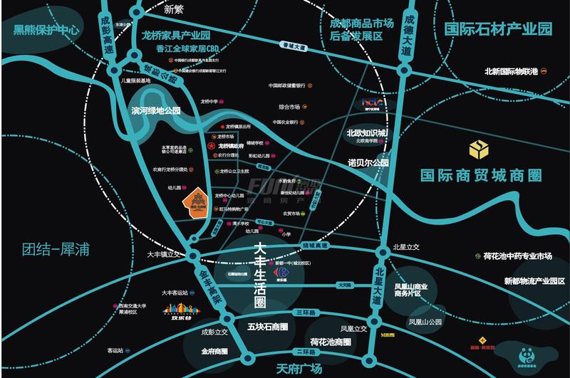 区位图