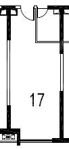 蓝润锦江春天2期43.11平户型