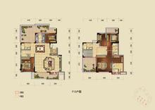 蓝光兰亭悦府1期5室2厅4卫168.00平户型