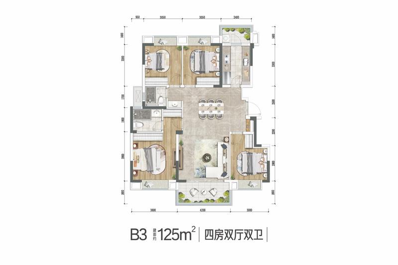 B3户型