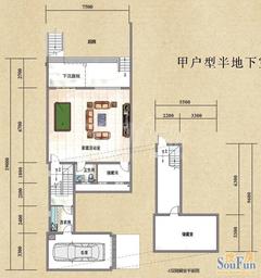 成都合院之院邸4室3厅5卫383.00平户型