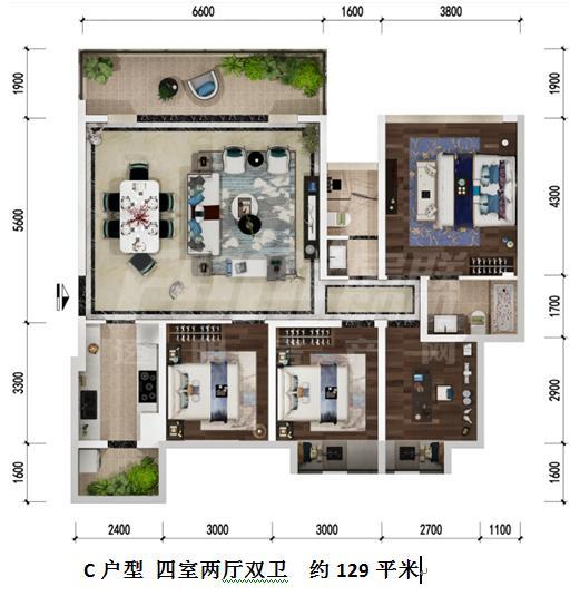 C户型