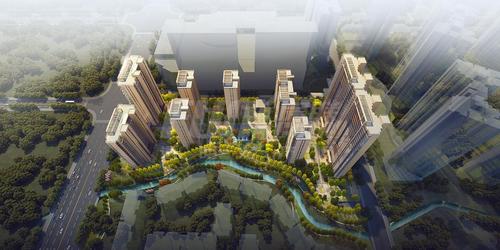 鑫苑城1期效果图
