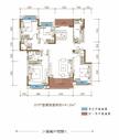 锦城1期4室2厅2卫141.20平户型