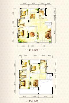 瑞云壹号村庄4室2厅3卫244.00平户型