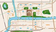 华旅上院小区1期区位图