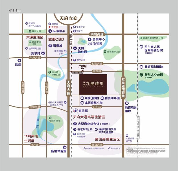区位图