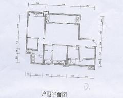 北大资源颐和翡翠府4室2厅2卫128.00平户型