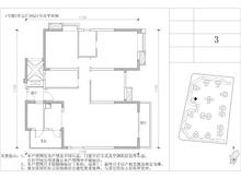 珍宝琥珀三期3室2厅2卫137.00平户型