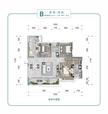 远洋森海境府1期3室2厅2卫115.67平户型