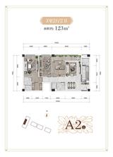 蔚蓝卡地亚·云墅  109.00平米