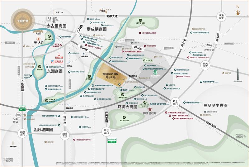 区位图