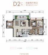 首钢璟辰里花园1期 4室2厅2卫 138.24平米