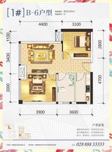 一品CG 2室1厅1卫 60.87平米