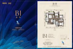 朗基御香1期3室2厅2卫89.00平户型