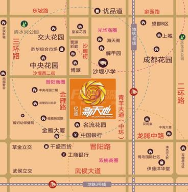 亿通新天地区位图