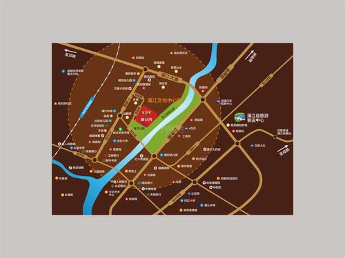 御景湾1期区位图