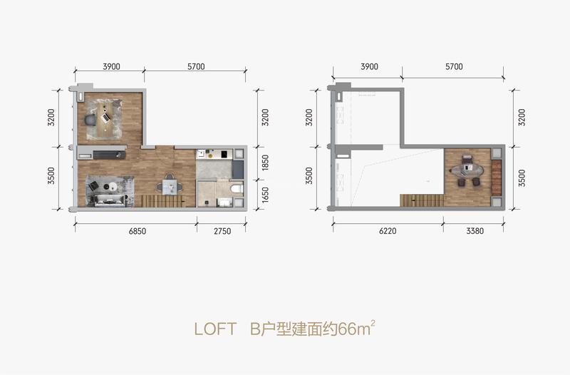 loft B户型