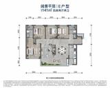 龙湖九里名邸1期 4室2厅2卫 141.00平米