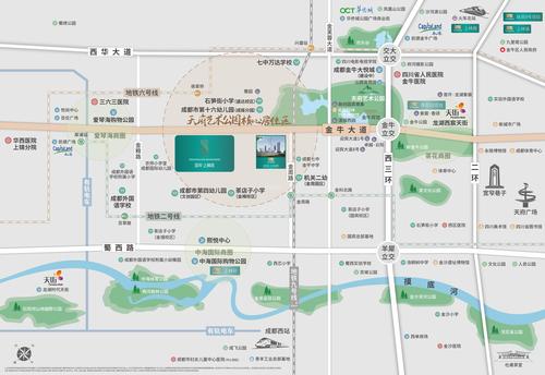 国宾上林庭1期区位图