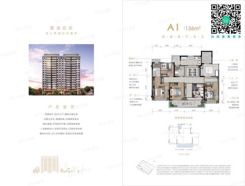 136m²