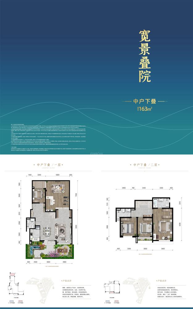 下叠户型图