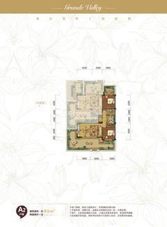 花样年大溪谷2期81.50平户型