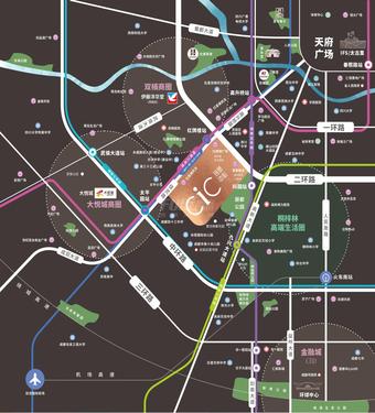 长城创想中心1期区位图