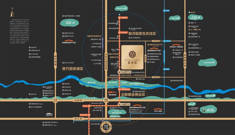 区位图
