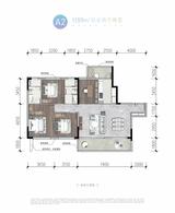 梓潼四季汀苑 4室2厅2卫 139.00平米