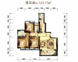 锦悦府2期 3室2厅2卫 123.73平米