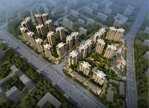 蓝光圣菲悦城效果图