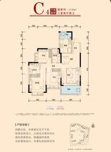 玖珑湾1期 3室2厅2卫 114.10平米