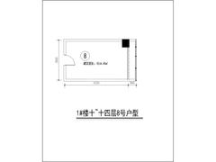 俊屹中心1期36.80平户型
