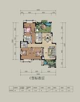 瑞居绿岛 3室2厅2卫 116.30平米
