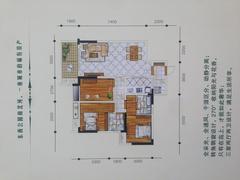 青城半岛3室2厅2卫103.39平户型