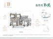 翡翠湾书苑1期3室2厅2卫107.00平户型