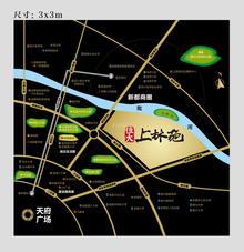 恒大上林苑1期区位图
