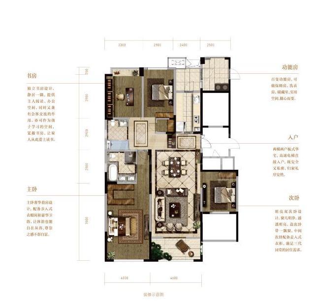 5号楼B1户型