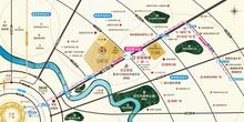 香悦庭1期区位图