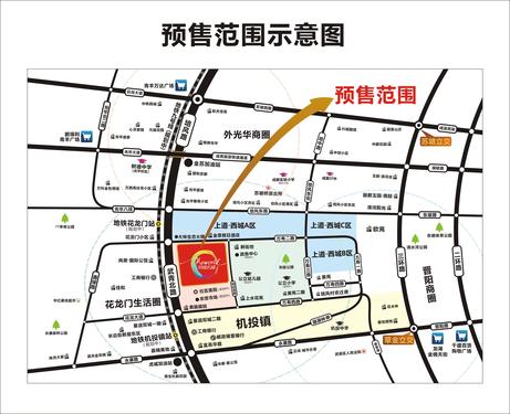 洪锦名都1期区位图